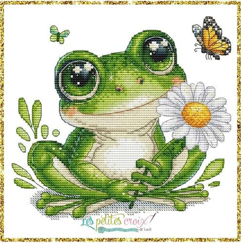 Animal Series - Frog (Les petites croix de Lucie)