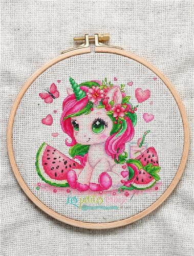 Watermelon Unicorn (Les petites croix de Lucie)