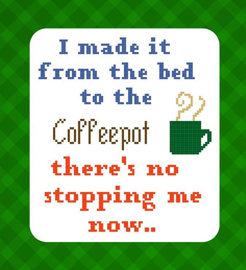 Bed to Coffeepot (Iris Originals)