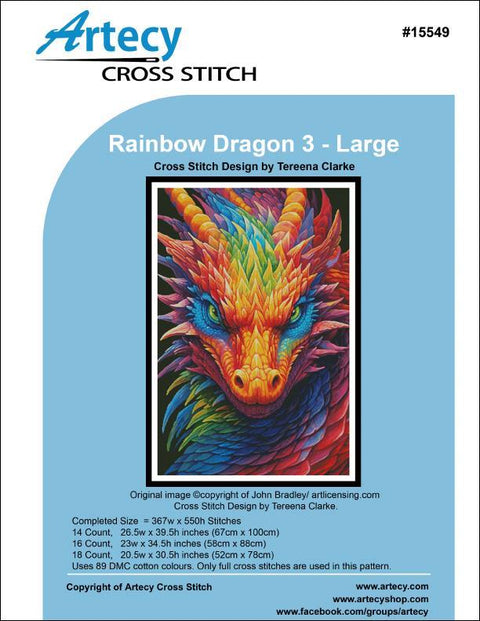 Rainbow Dragon 3/Large (Artecy)