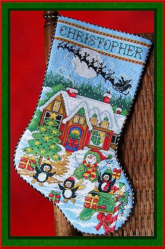 North Pole Stocking (Joan Elliott)