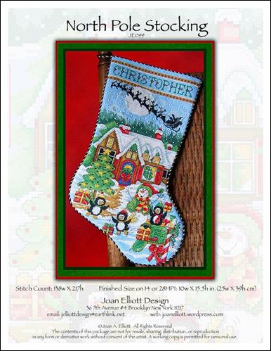 North Pole Stocking (Joan Elliott)