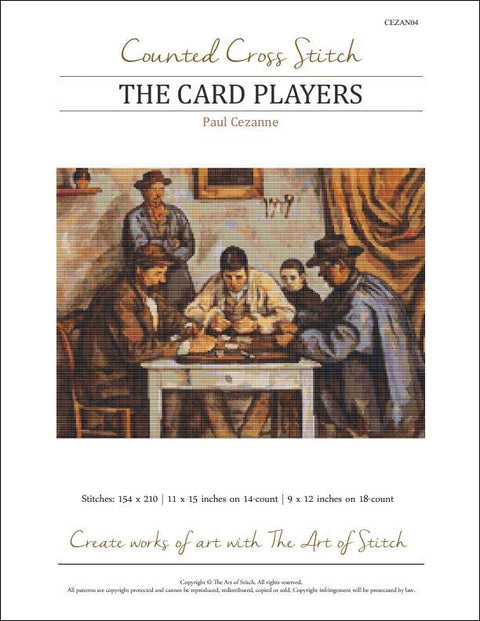 Card Players, The (Art of Stitch)