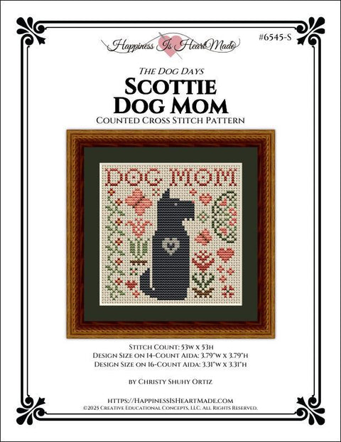 Scottie Dog Mom (Happiness is HeartMade)