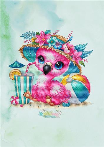 Animal Series - Flamingo (Les Petites Croix de Lucie)
