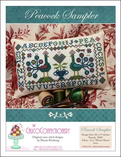 Peacock Sampler (Calico Confectionery)