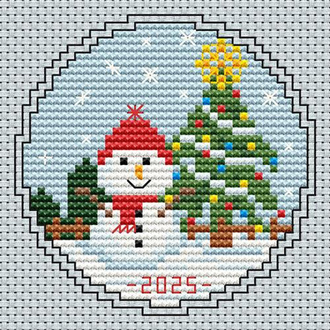 2025 Snowman Ornament (Artists Alley)