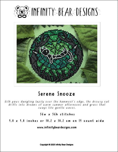Serene Snooze (Infinity Bear Designs)