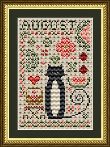August Cat (Happiness is HeartMade)