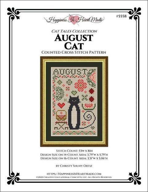 August Cat (Happiness is HeartMade)