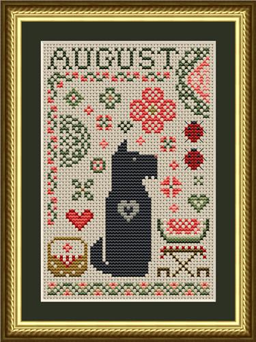 Scottie August Dog (Happiness is HeartMade)