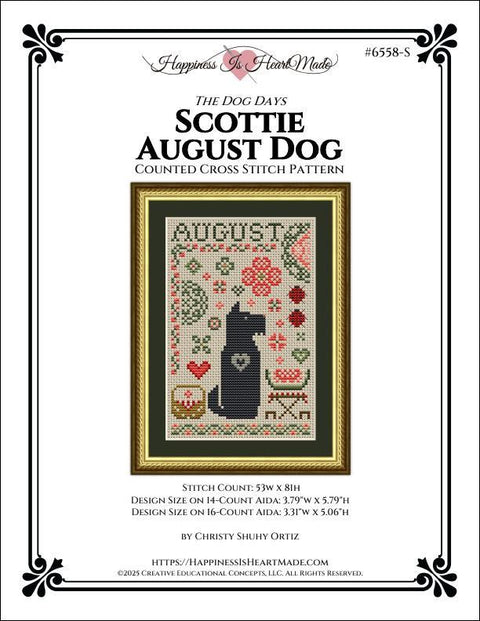 Scottie August Dog (Happiness is HeartMade)