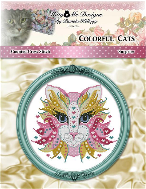 Colorful Cats - Surprise (Kitty and Me Designs)