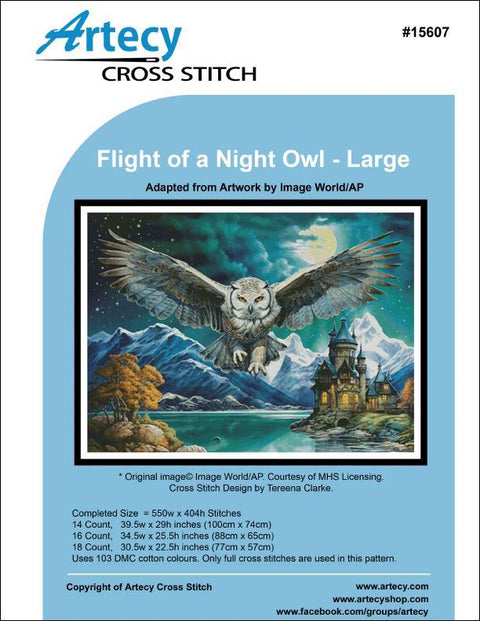 Flight of a Night Owl/Large (Artecy)