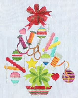 Needlepoint Tree