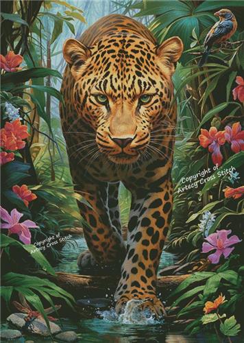 Mysterious Leopard/Large (Artecy)