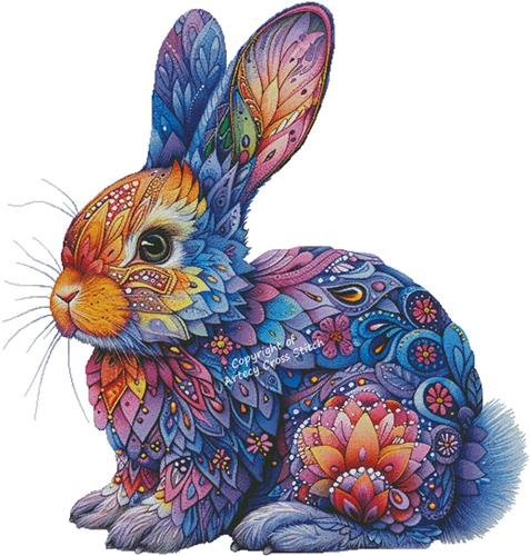 Abstract Bunny/Large (Artecy)
