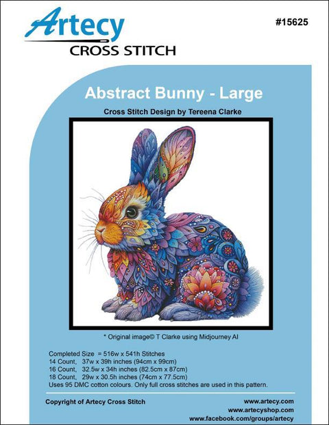 Abstract Bunny/Large (Artecy)