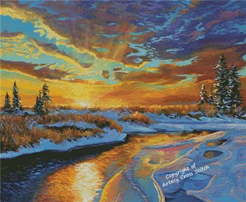 January Sunrise (Artecy)