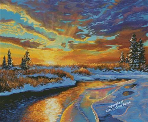 January Sunrise/Large (Artecy)