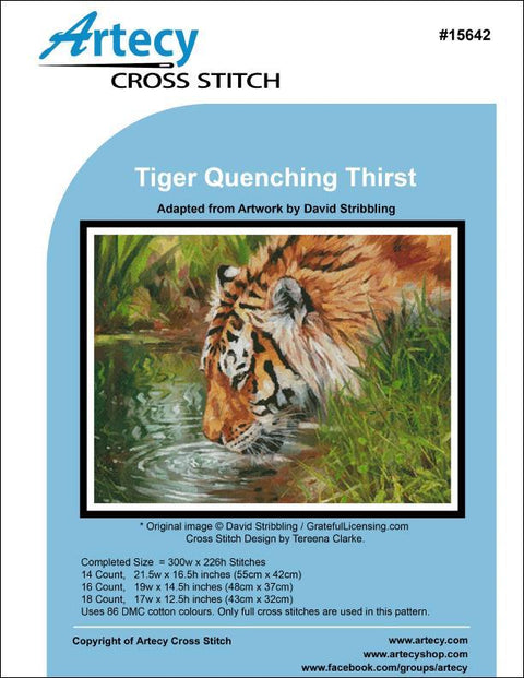 Tiger Quenching Thirst (Artecy)
