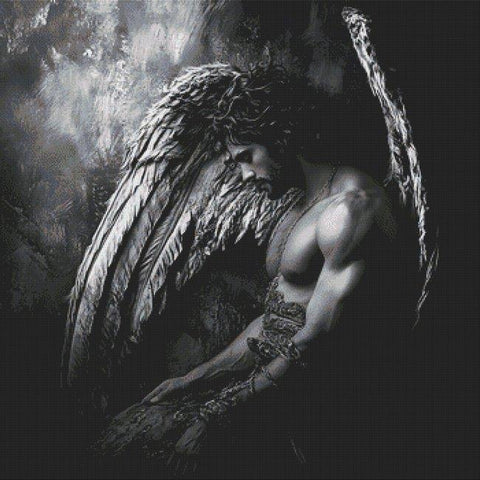 Dark Angel (White Willow Stitching)