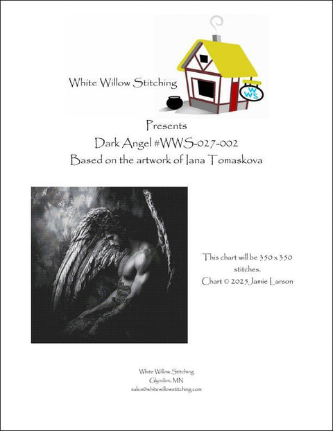 Dark Angel (White Willow Stitching)