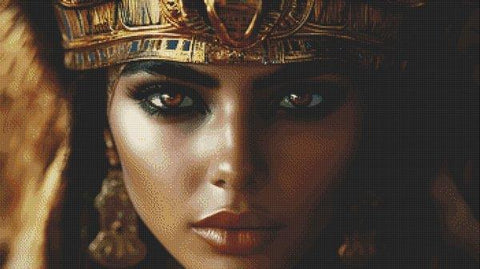 Egyptian Beauty (White Willow Stitching)