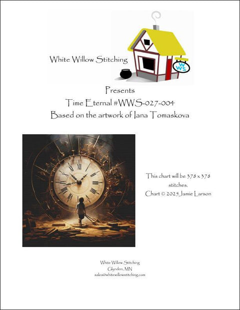 Time Eternal (White Willow Stitching)
