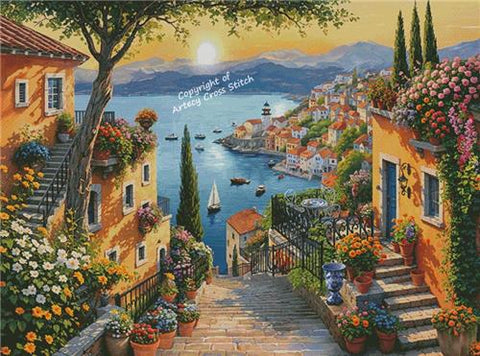 Steps to the Harbor/Large (Artecy)