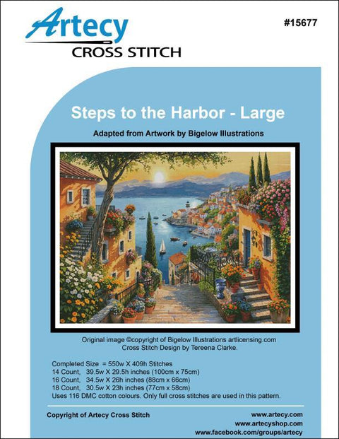 Steps to the Harbor/Large (Artecy)