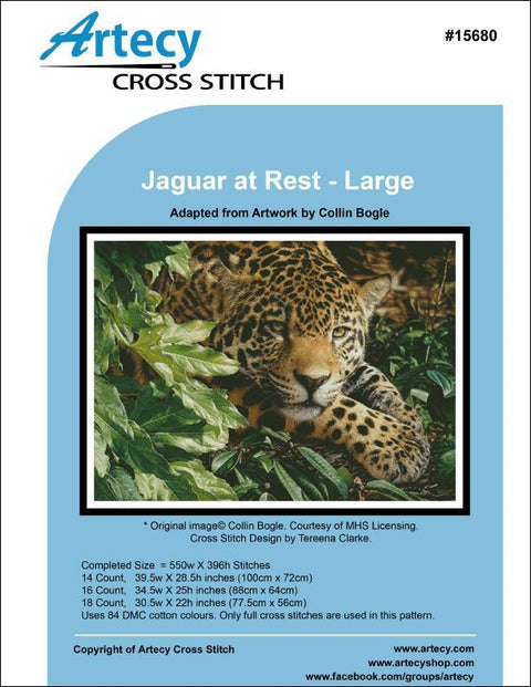 Jaguar at Rest/Large (Artecy)