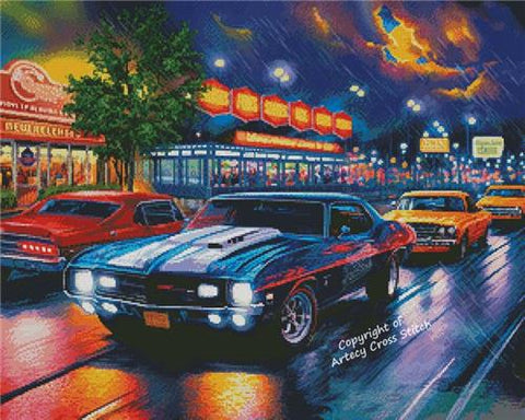 Rain on the Boulevard (Artecy)