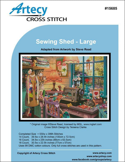 Sewing Shed/Large (Artecy)