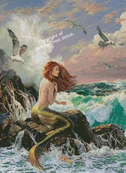 Mermaid and the Ship, The/Crop (Artecy)