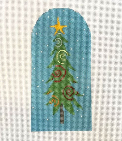 Tree with Swirls