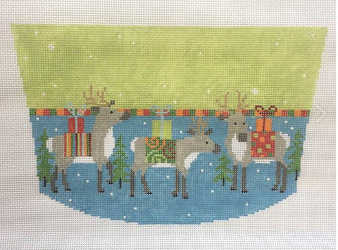 Stocking Cuff - Reindeer