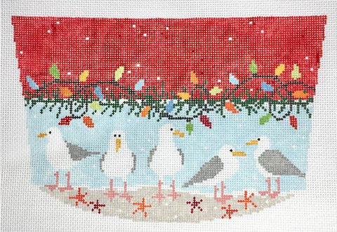 Stocking Cuff - Seagulls
