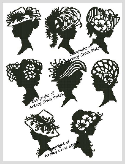 Lady Silhouettes 2/Mini (Artecy)