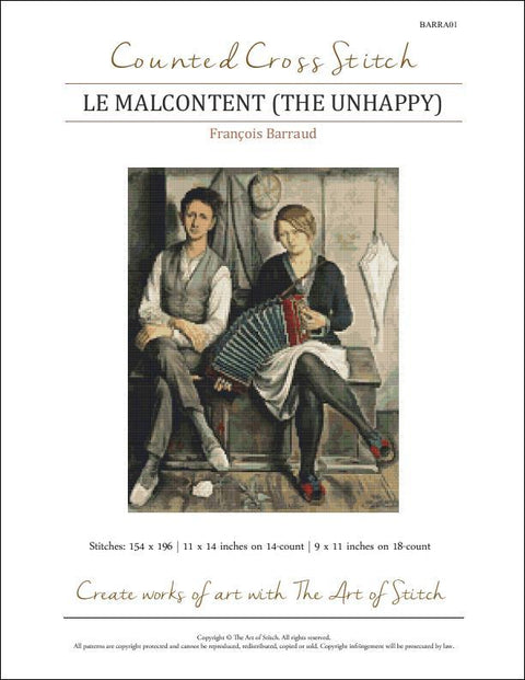 Le Malcontent/The Unhappy (Art of Stitch)