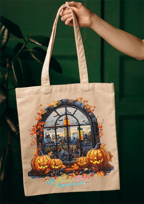 Halloween Window Town (Les Petites Croix De Lucie)