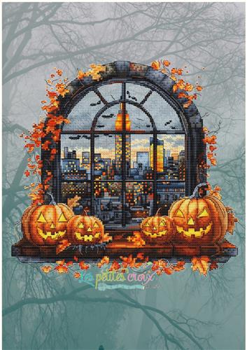 Halloween Window Town (Les Petites Croix De Lucie)