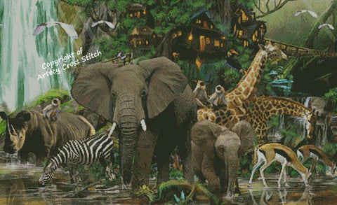 African Rainforest/Crop (Artecy)