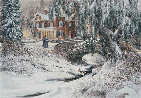 Winter Lace Painting, The/Large (Artecy)