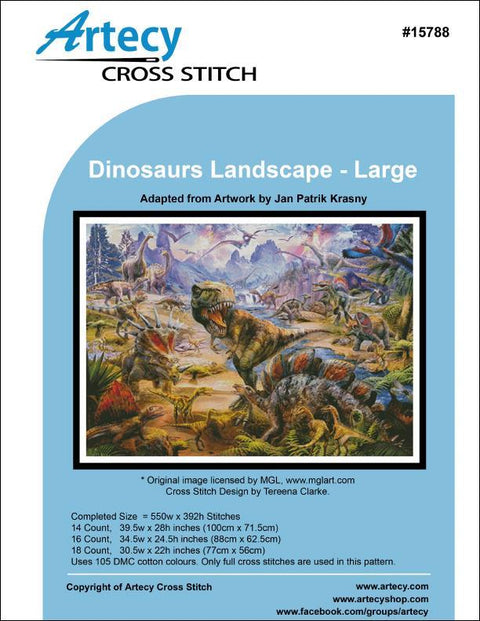 Dinosaurs Landscape/Large (Artecy)