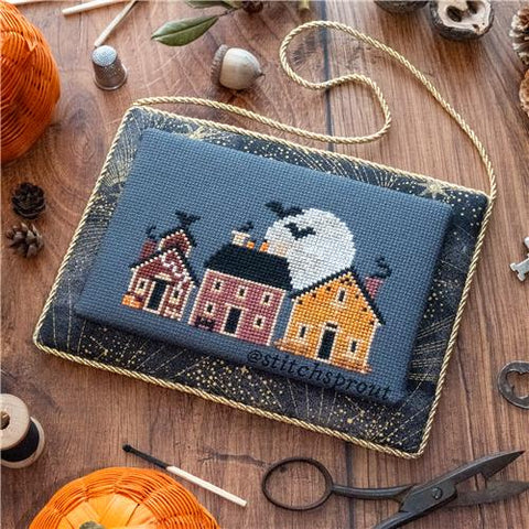 All Hallows Eve - Halloween Street (StitchSprout)