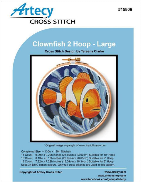 Clownfish 2 Hoop/Large (Artecy)