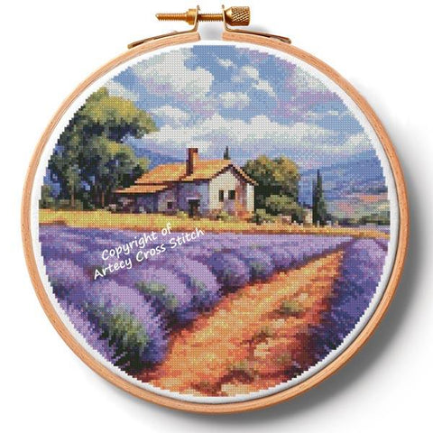 Lavender Farm Hoop/Extra Large (Artecy)