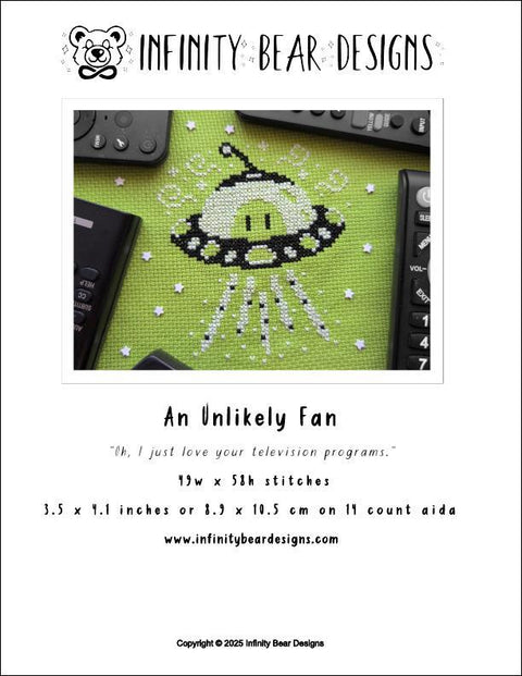 An Unlikely Fan (Infinity Bear Designs)