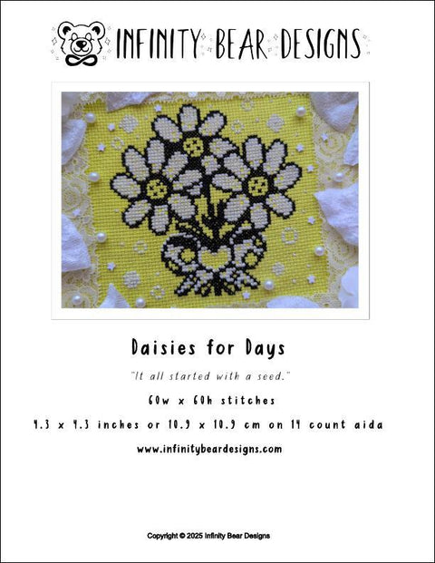 Daisies for Days (Infinity Bear Designs)